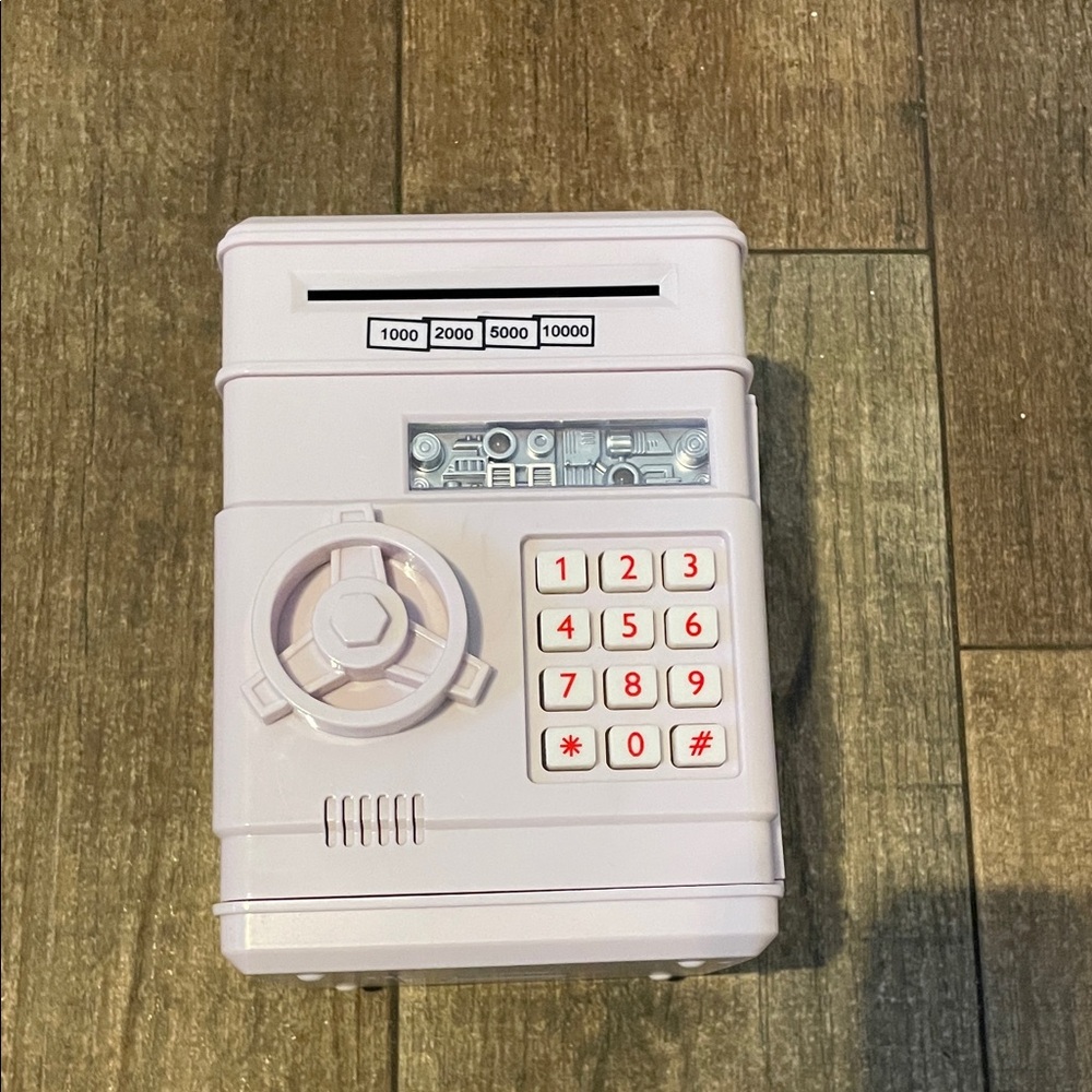 Amazon Electronic Safe Piggy Bank - Light Pink